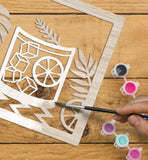 Wooden Gin & Tonic Art Craft Kit