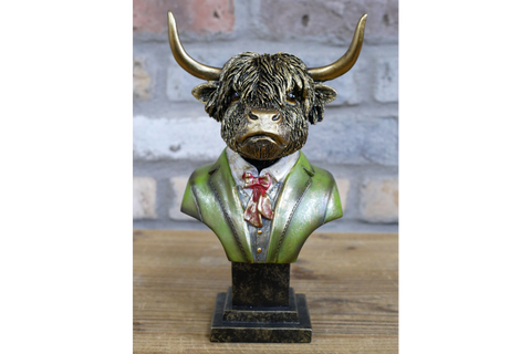 Highland Cow Bust