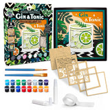 Wooden Gin & Tonic Art Craft Kit