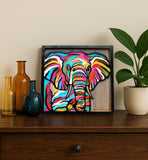 Wooden Elephant Art Craft Kit