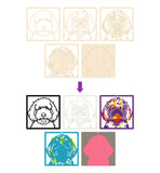 Wooden Doodle Dog Art Craft Kit