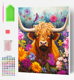 Highland Cow Diamond painting