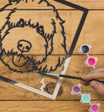 Wooden Doodle Dog Art Craft Kit