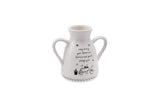 Send With Love 'Stay Among..' Twin Handle Bud Vase