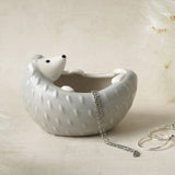 Send With Love Hedgehog Trinket Bowl In Gift Box