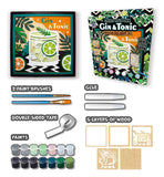 Wooden Gin & Tonic Art Craft Kit