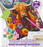 Highland Cow Diamond painting