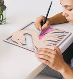 Wooden Flamingo Art Craft Kit
