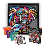Wooden Elephant Art Craft Kit