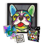 Wooden French Bulldog Art Craft Kit