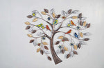 Colourful Metal Birds / Tree Wall Art