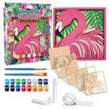 Wooden Flamingo Art Craft Kit