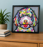 Wooden Doodle Dog Art Craft Kit