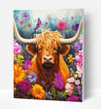 Highland Cow Diamond painting