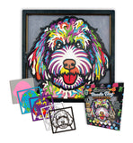 Wooden Doodle Dog Art Craft Kit