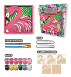 Wooden Flamingo Art Craft Kit