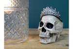Skull with crown