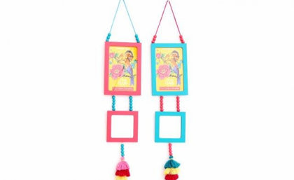 Mexican Floral 6x4 Photo Mirror Frame