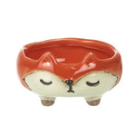 Ceramic Fox Pot