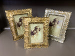 Gold and Silver Leaf Style Photo Frame