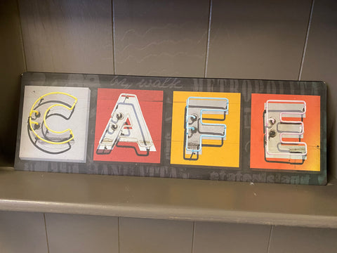 Cafe sign